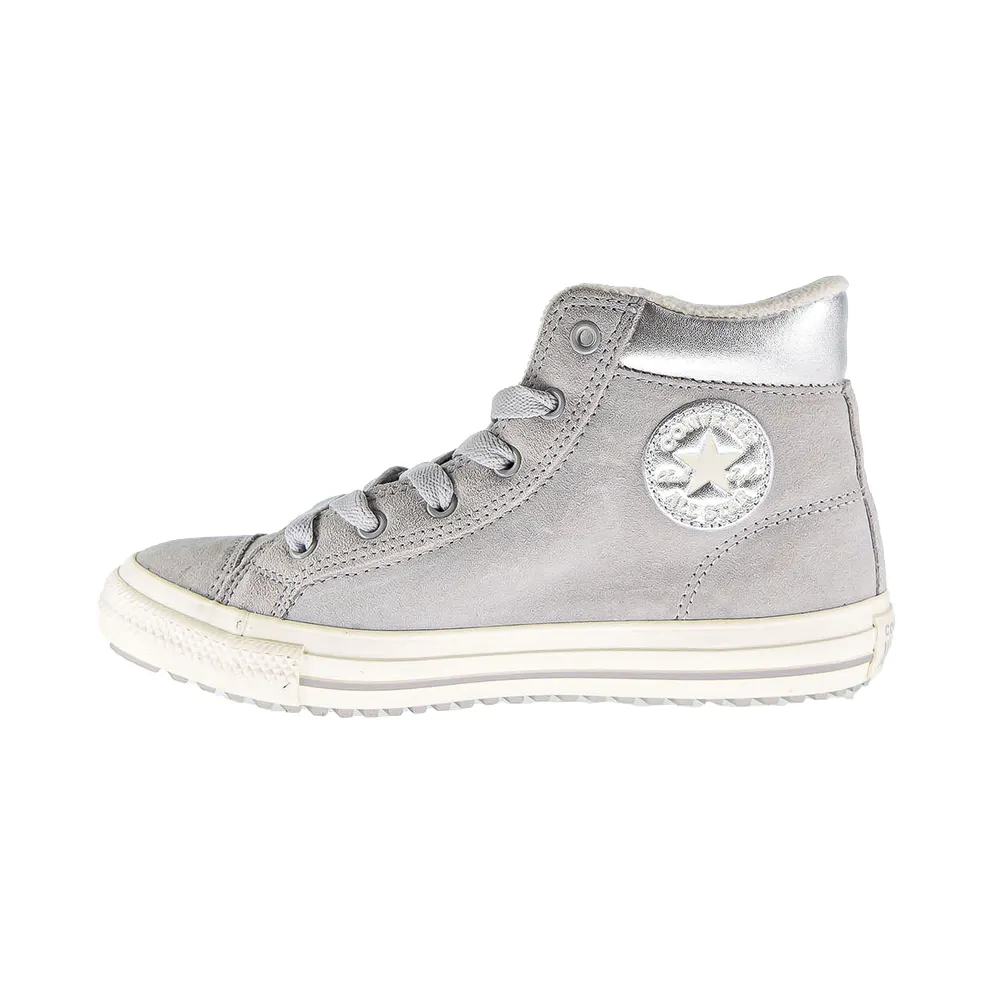 Converse Suede Chuck Taylor All Star PC Boot High Top Ash Grey/pure Silver/egret (666578C)