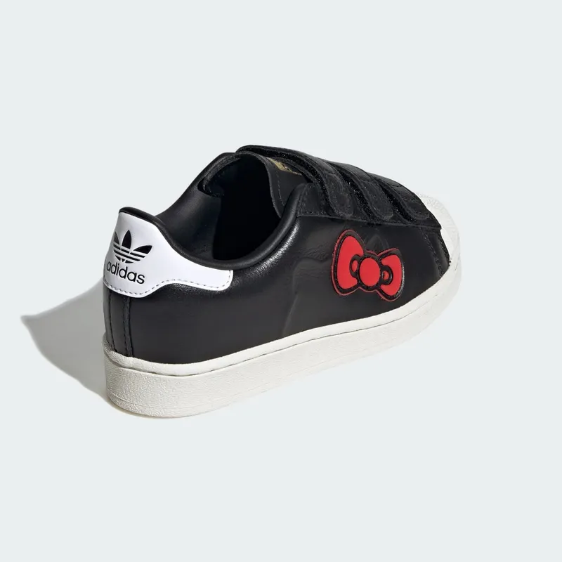 adidas Superstar Comfort Closure Hello Kitty Core Black Cloud White Red (IG6996)