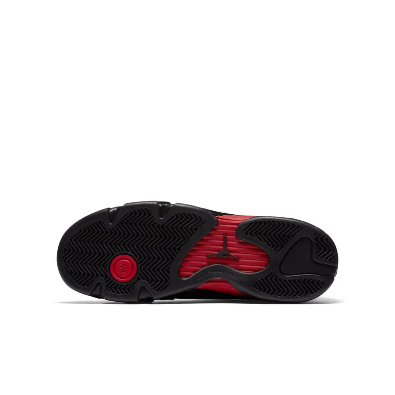 Jordan 14 Retro Last Shot 2018 (GS) Black/Varsity Red-Black (487524-003)
