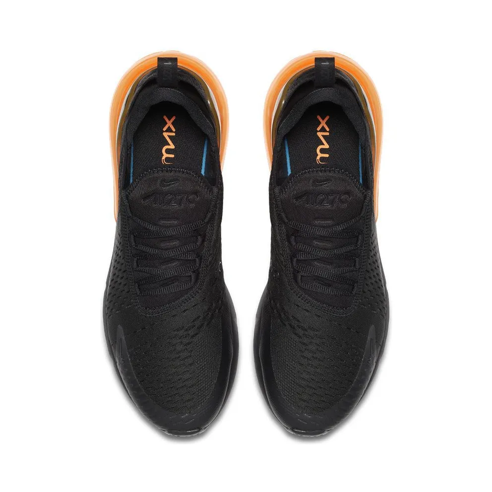 Nike Air Max 270 Black Total Orange Black/Black-Total Orange (AH8050-008)