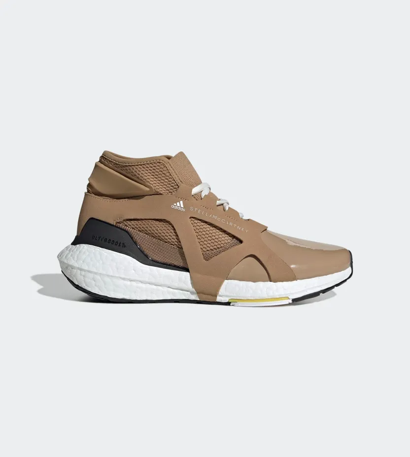 adidas adidas by Stella McCartney Ultraboost 21 Brown / White Vapour / Yellow (HQ5963)