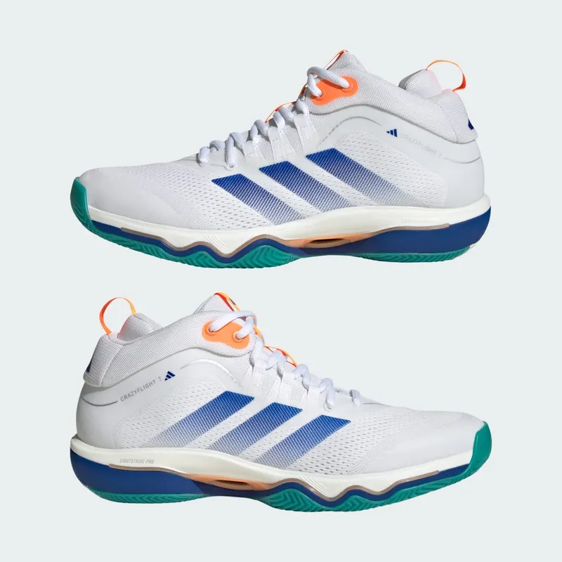 Adidas CRAZYFLIGHT 7 white / Cloud White / Royal Blue (KJ9541)