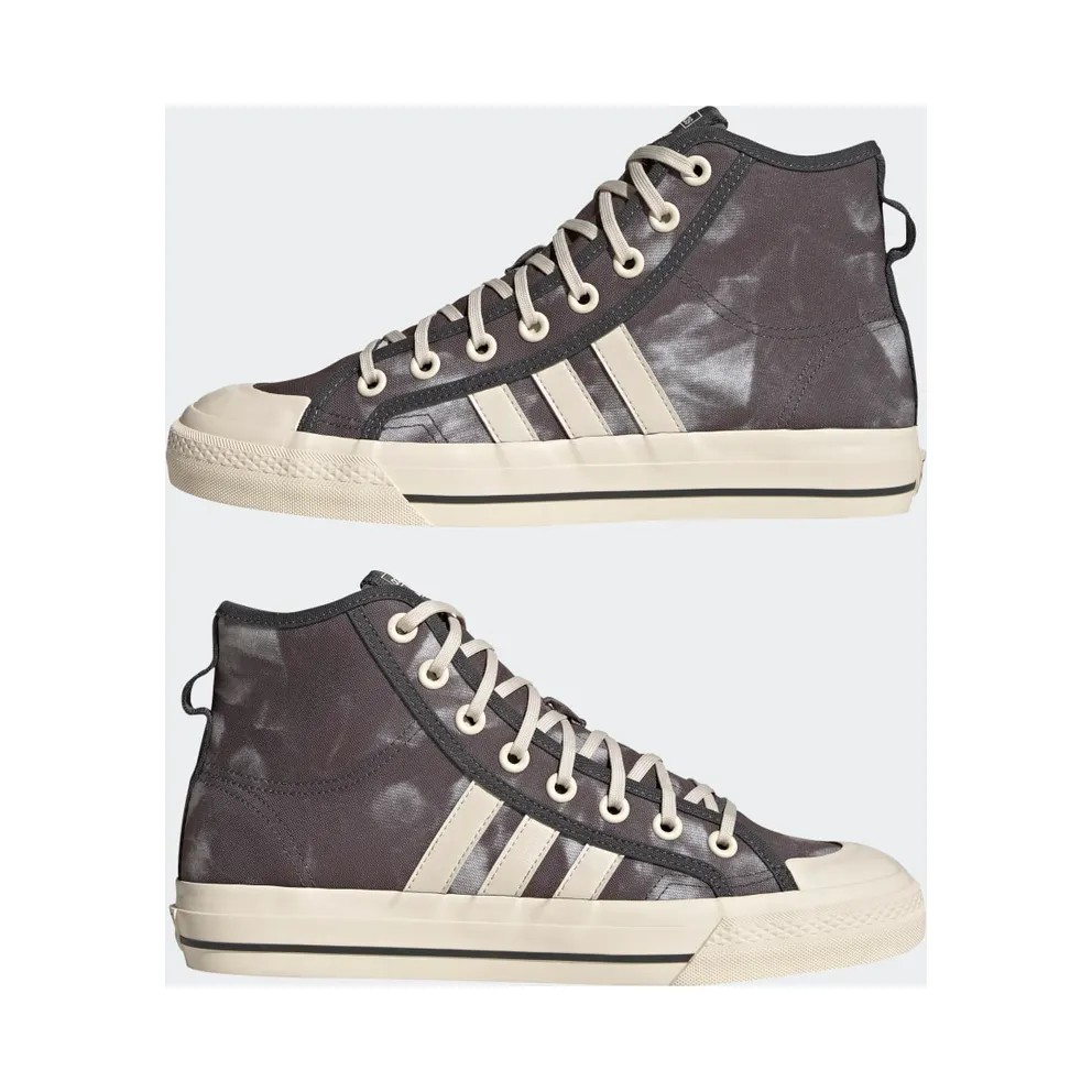 Adidas Nizza Hi RF Grey Four / Wonder White / Wonder White (GX4586)