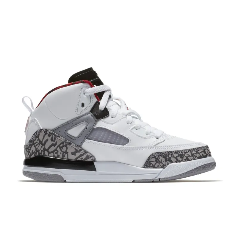 Jordan Spizike White Cement 2017 (PS) White/Varsity Red-Cement Grey-Black-Dark Grey (317700-122)