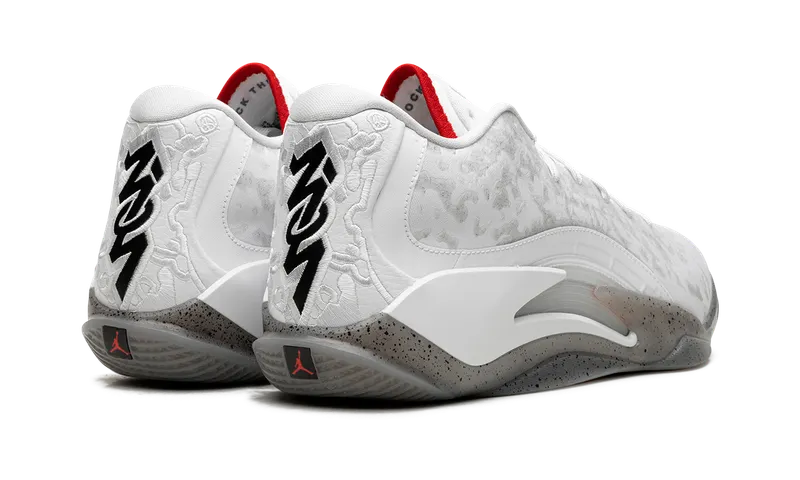 Air Jordan Zion 3 “White/University Red” (DR0675-106)