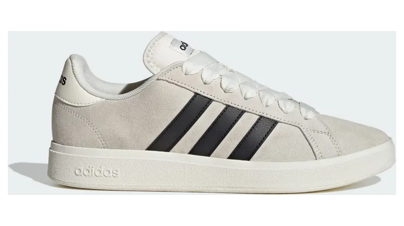 Adidas Grand Court Base 00s Off White / Core Black / Off White (JQ2719)