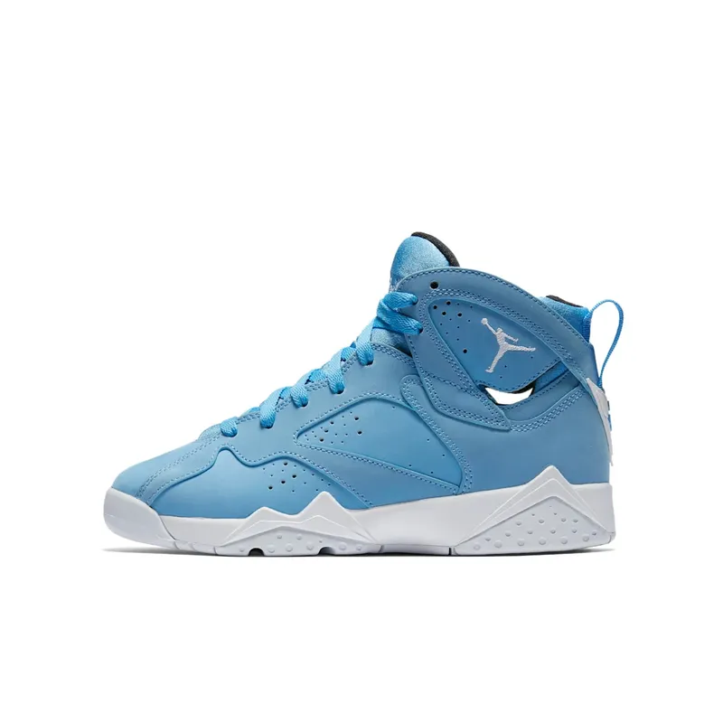 Jordan 7 Retro Pantone 2017 (GS) University Blue/White-Black (304774-400)
