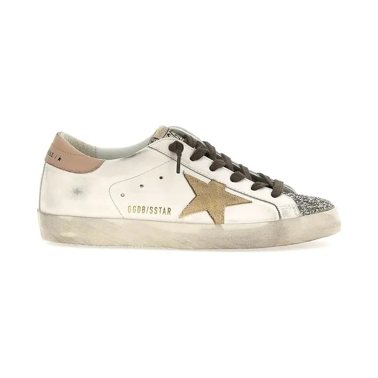 Golden Goose Super-Star Platinum Glitter Toe (GWF00102-F006236-11941)