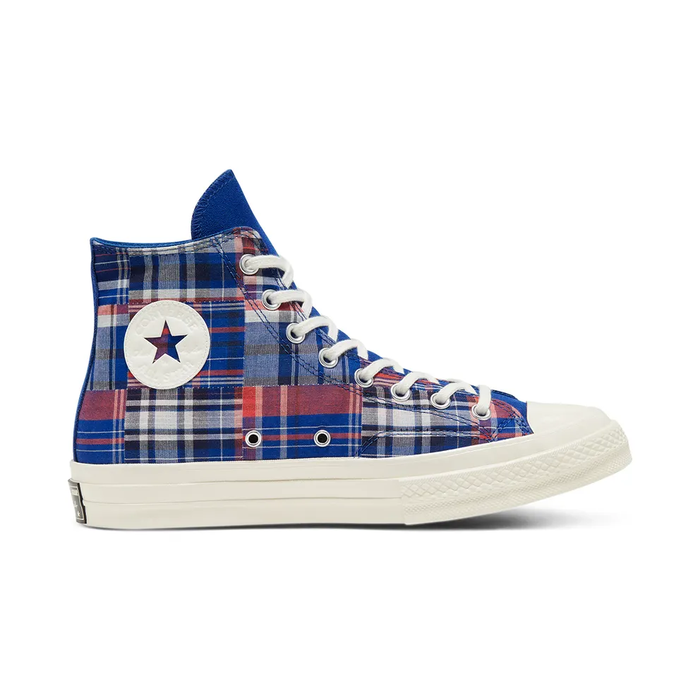 Converse Chuck Taylor All-Star 70s Hi Twisted Prep Blue Rush Blue/University Red (166849C)