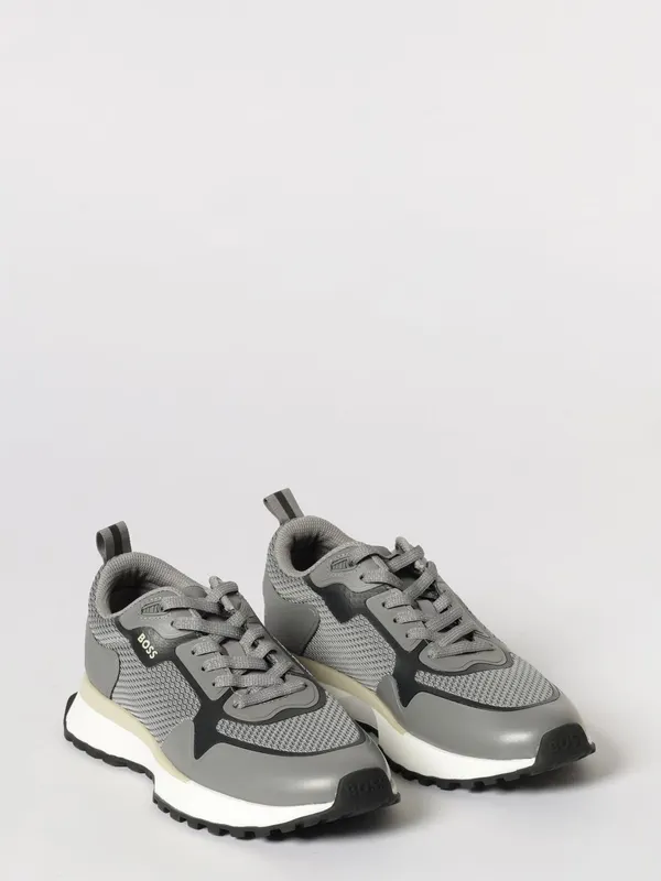 Boss Mesh And Rubber Sneakers Grey (50513195062)