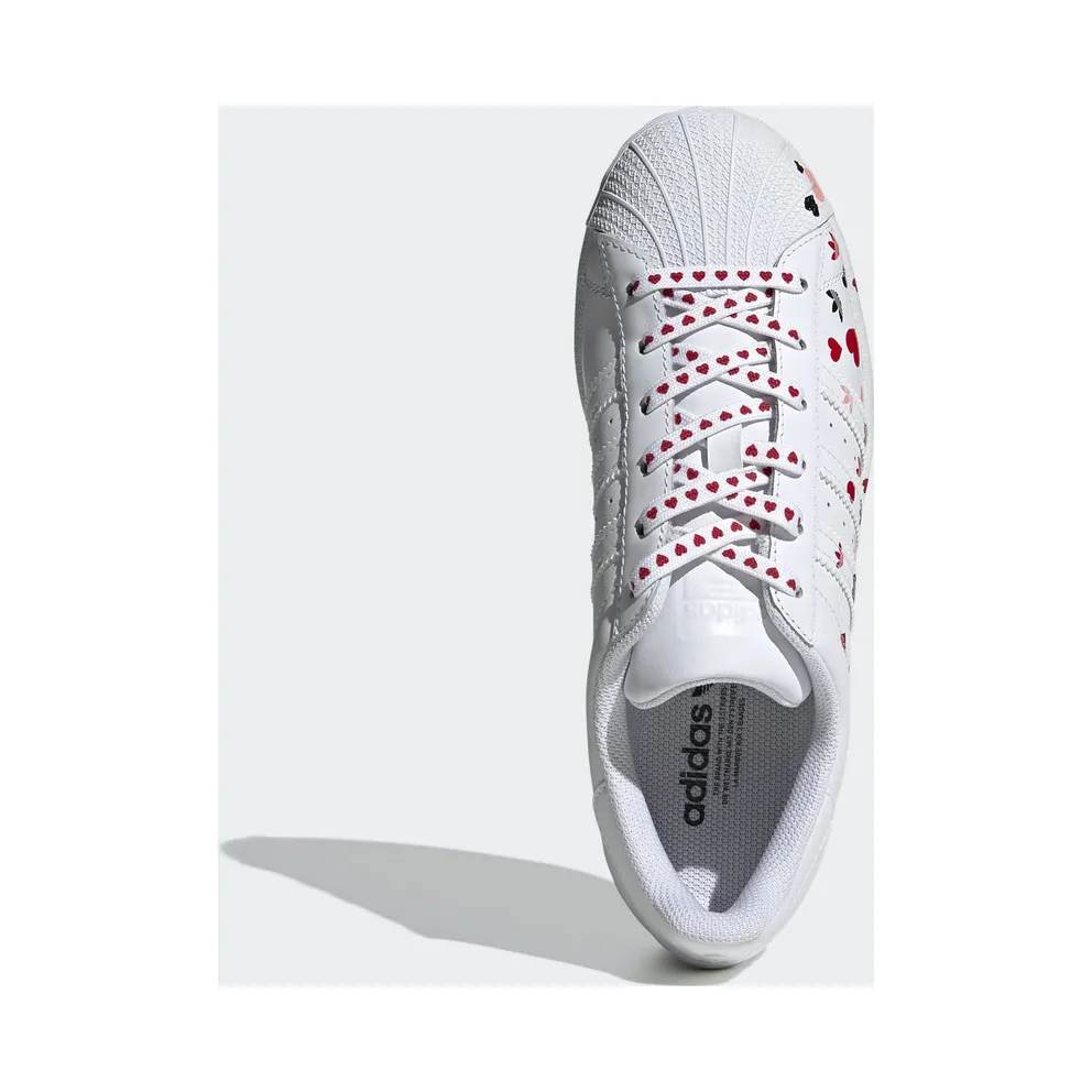 adidas Superstar Valentines Day 2020 (W) Cloud White/Core Black/Glory Pink (FV3289)