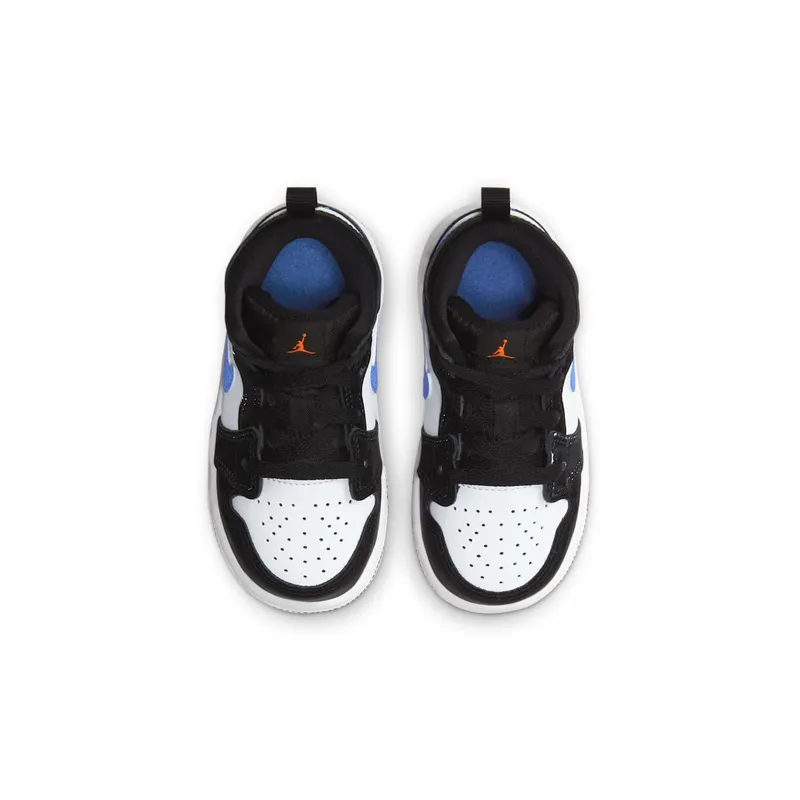Jordan 1 Mid Black Racer Blue White (TD) Black/Racer Blue-White (640735-084)