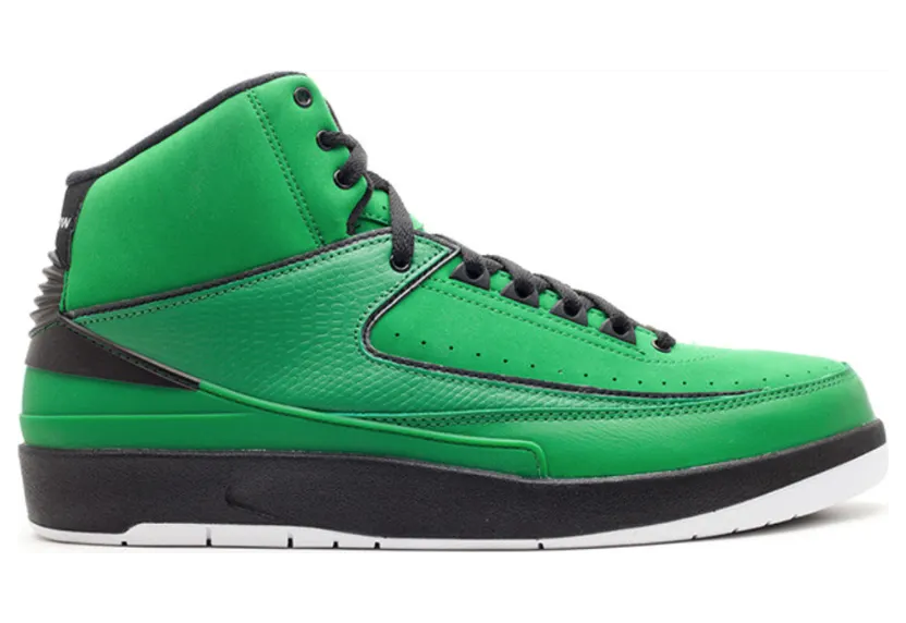 Air Jordan 2 Retro QF ‘Candy Green’ Classic Green/Black-White (395709-301)