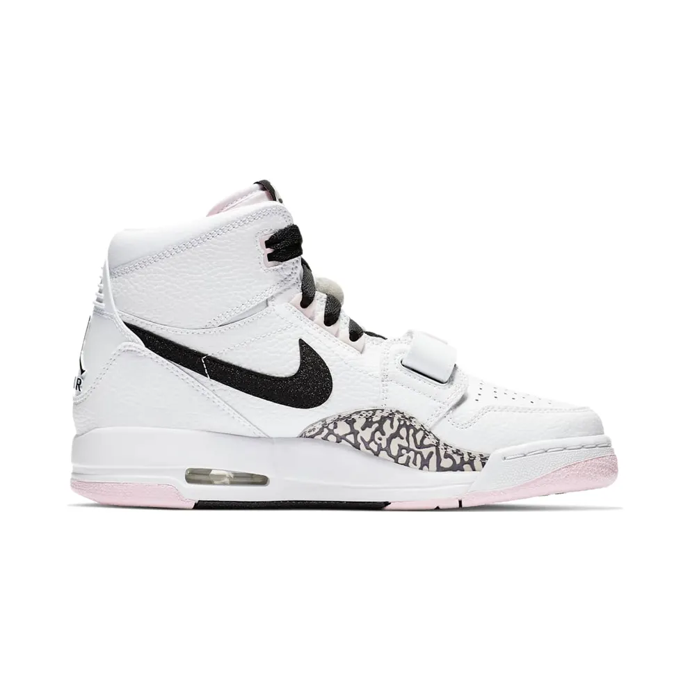 Jordan Legacy 312 White Black Pink Foam (GS) White/Black-Pink Foam (AT4040-106)