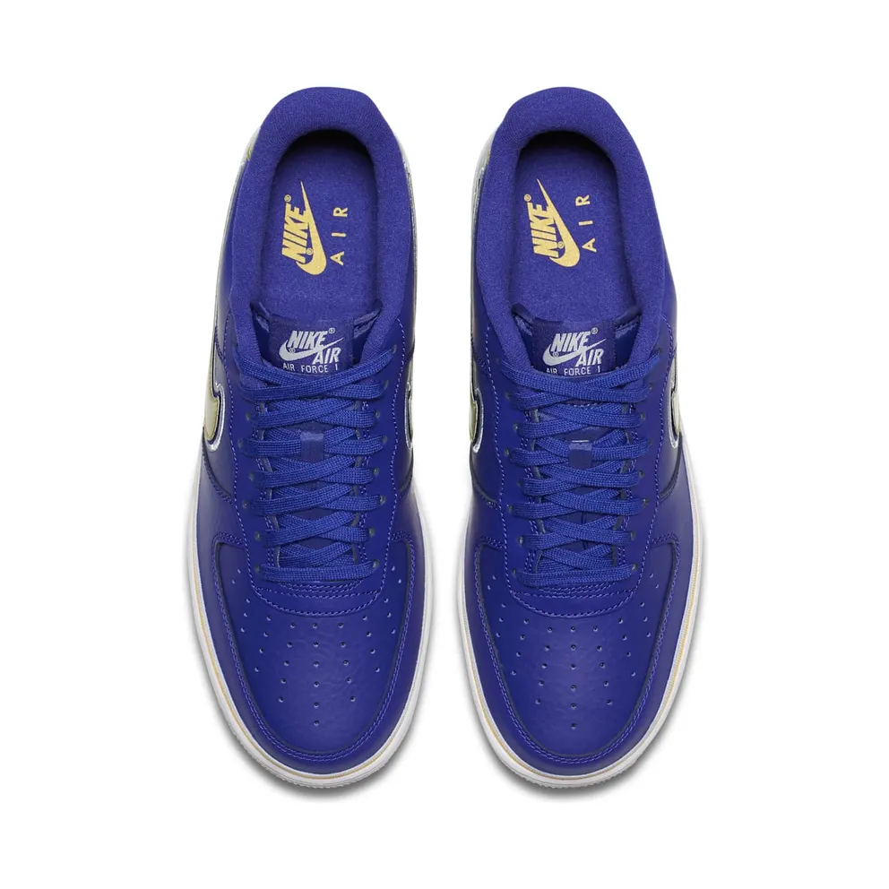 Nike Air Force 1 Low Sport NBA Deep Royal University Gold Deep Royal/University Gold-Off White (AJ7748-400)