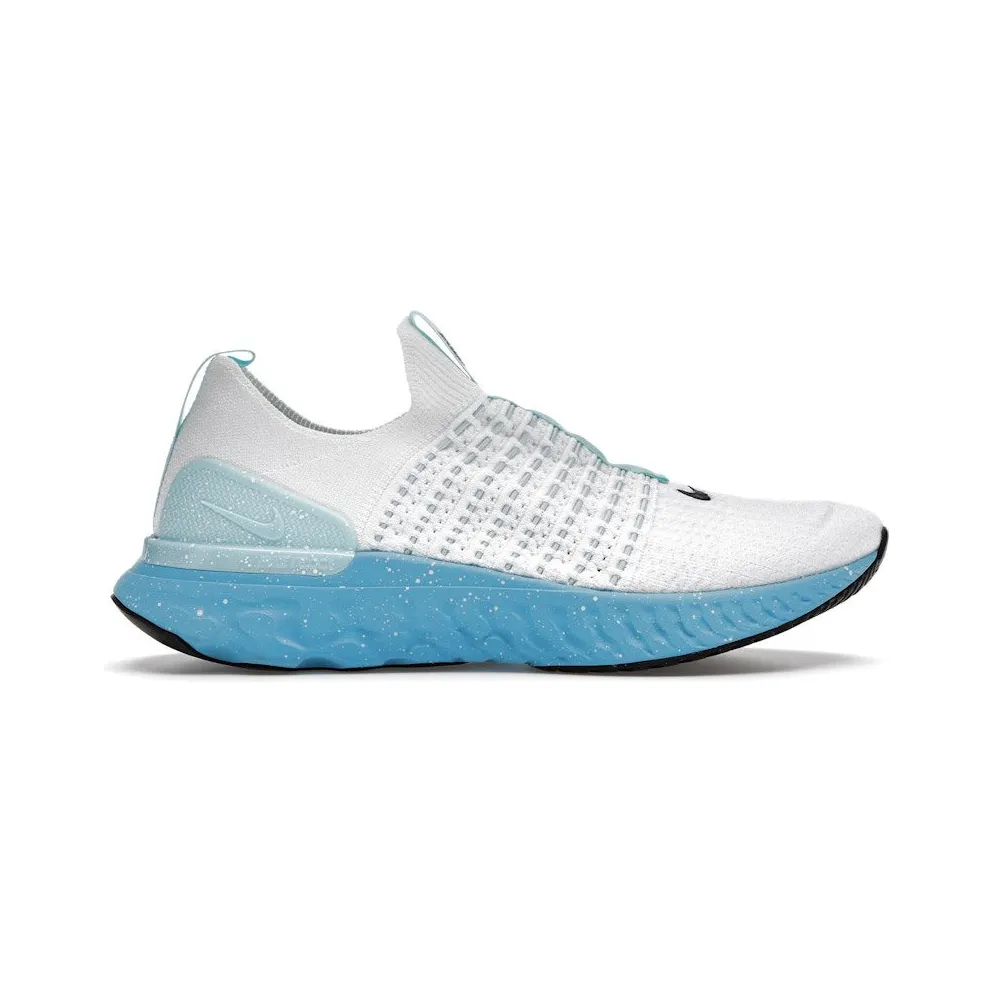 Nike React Phantom Run Flyknit 2 White Glacier Blue (DD9662-100)