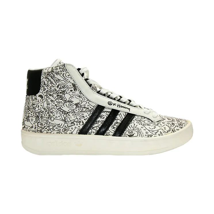 adidas Adicolor Hi BK.2 Keith Haring White Black (562891)