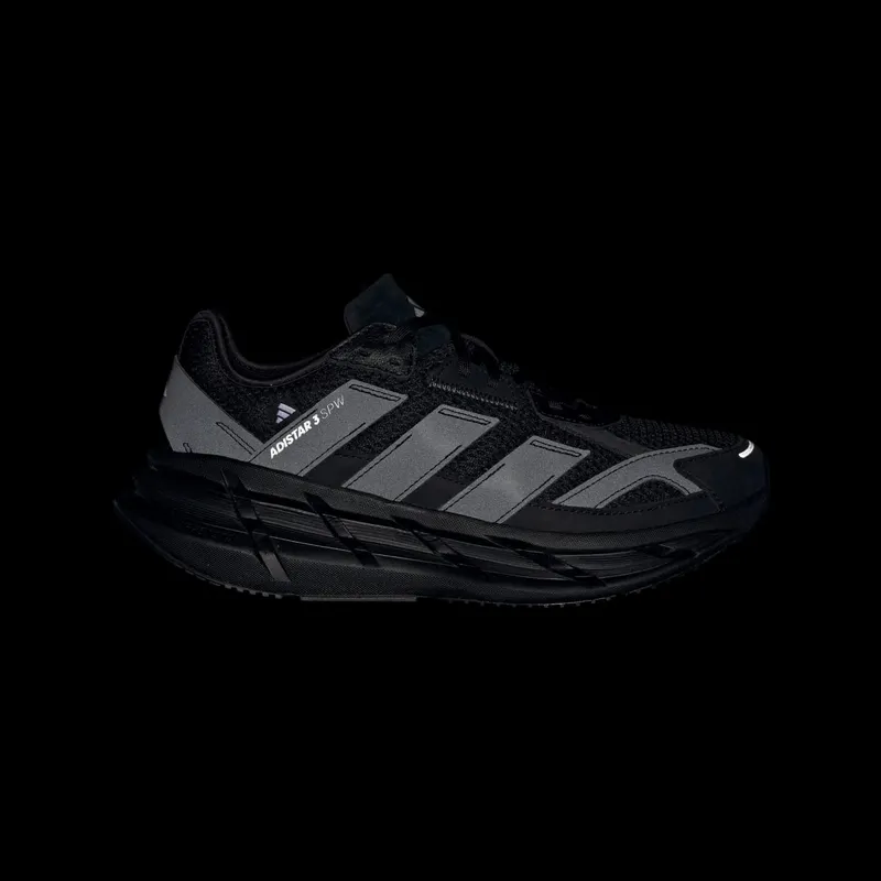 adidas Adistar 3 Sportswear Black Silver Metallic (JQ0753)