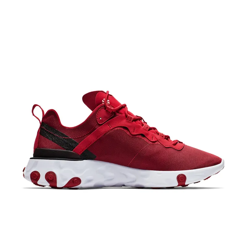Nike React Element 55 Gym Red Gym Red/Wolf Grey-White-Black (BQ6166-601)