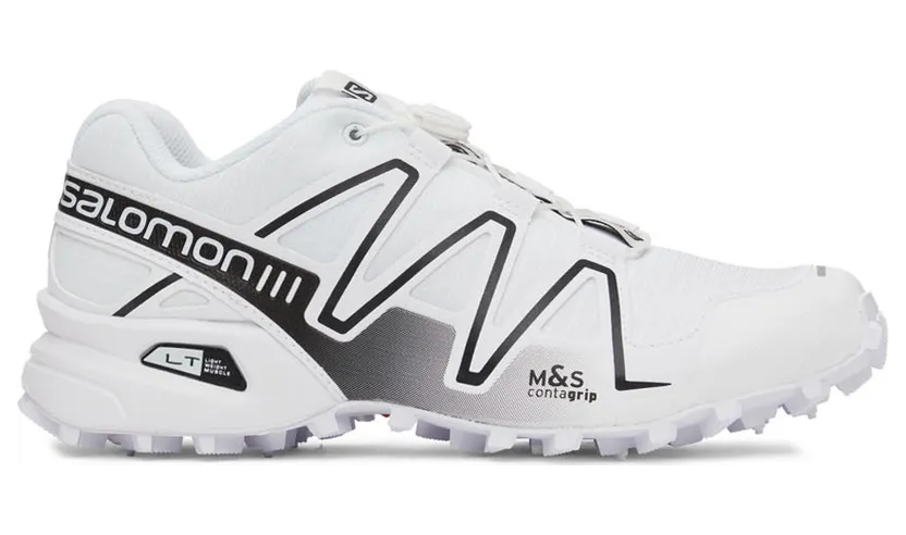 Salomon White Speedcross 3 Sneakers (413127)