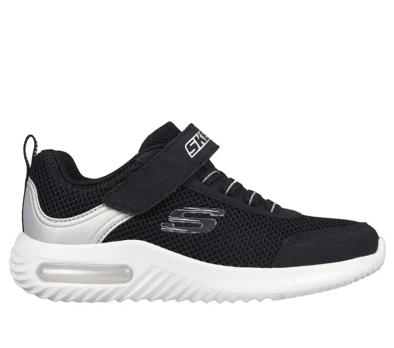 Skechers Bounder-Tech Black/Silver (403748LBKSL)