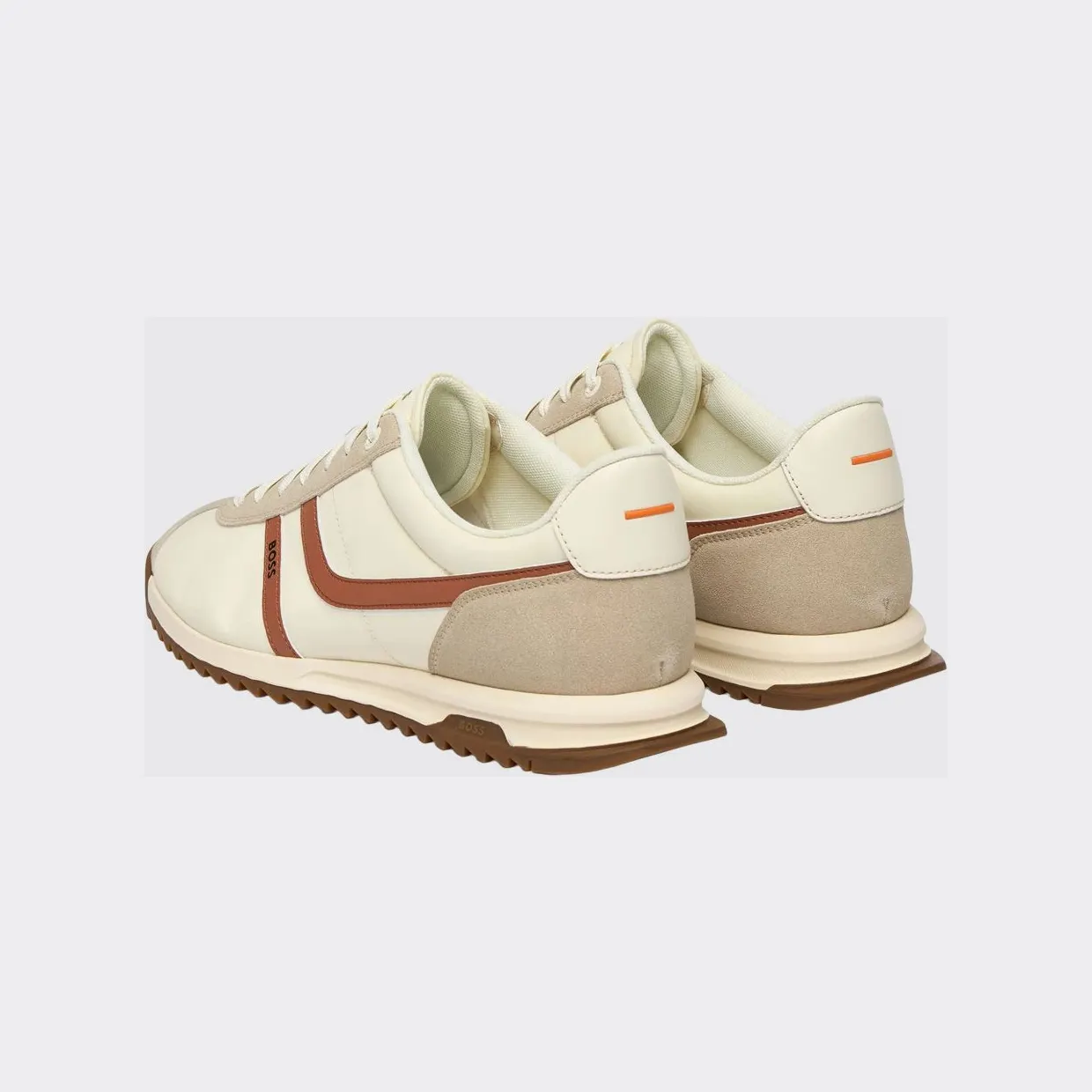 Boss Zayn Nylon and Polyester Sneakers Beige (50562818278) (2)