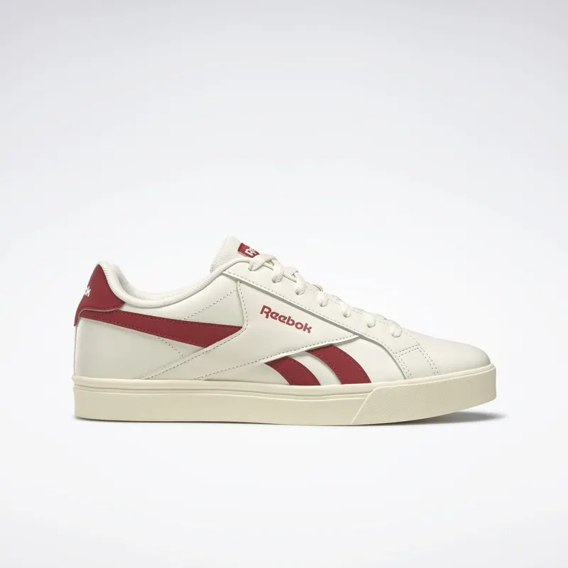 Reebok Royal Complete 3.0 Low Schoenen Chalk / Chalk / Flash Red