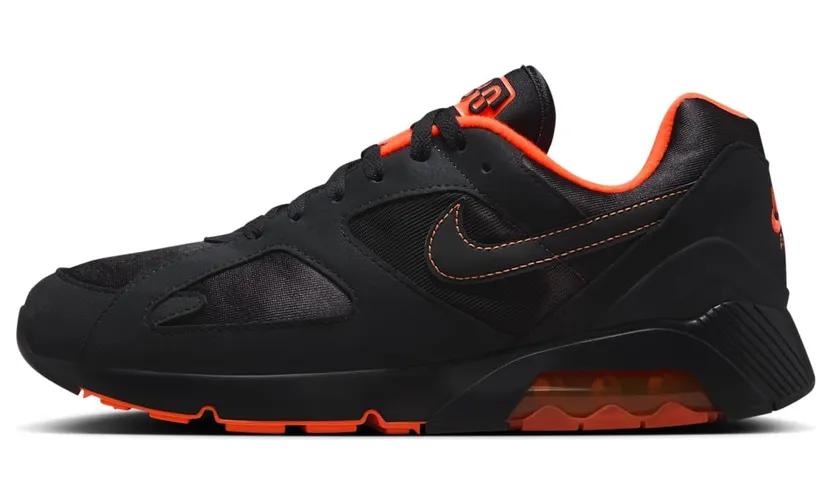 Nike Air 180 “Hyper Crimson” (black / black / hyper crimson) – FJ9259-002