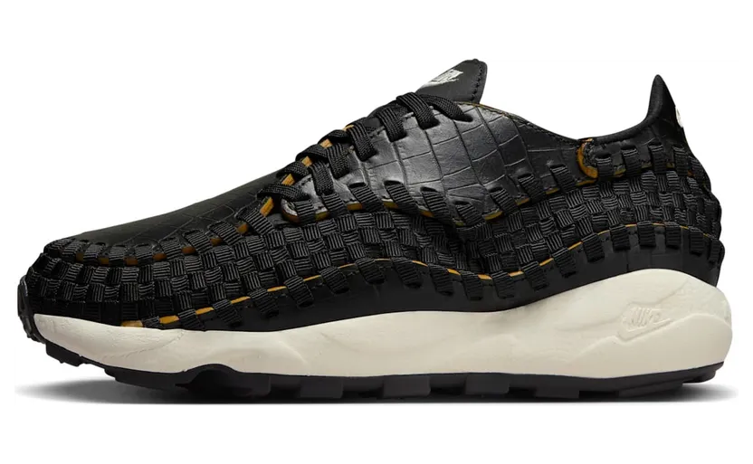 Nike Air Footscape Woven Premium Black/Desert Ochre/Pale Ivory (FQ8129-010)