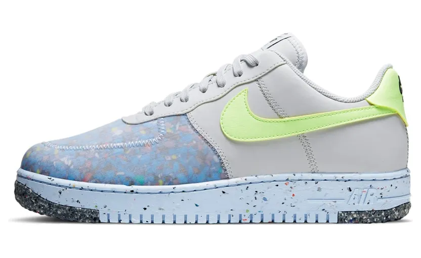 Nike Air Force 1 Crater Pure Platinum Barely Volt (CZ1524-001)