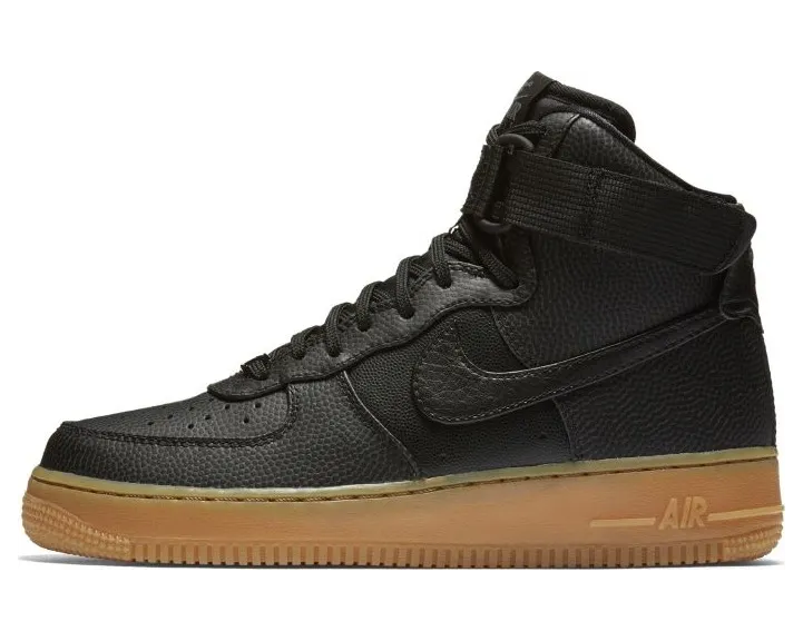 Nike Air Force 1 High Black Dark Grey Gum (W)