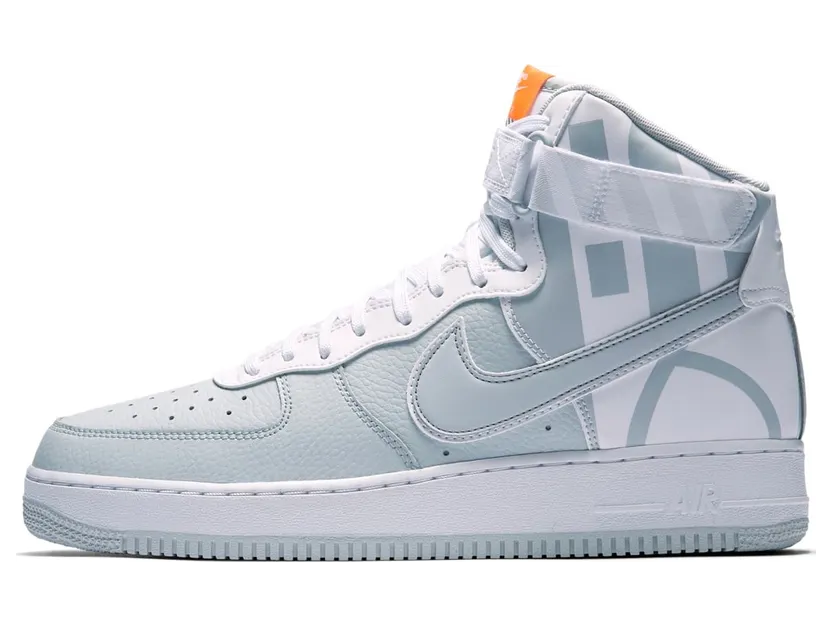 Nike Air Force 1 High Force Logo Pure Platinum (806403-012)