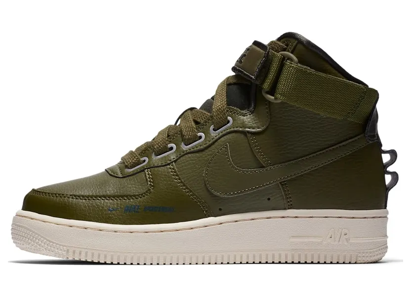 Nike Air Force 1 High Utility Olive Canvas (W)