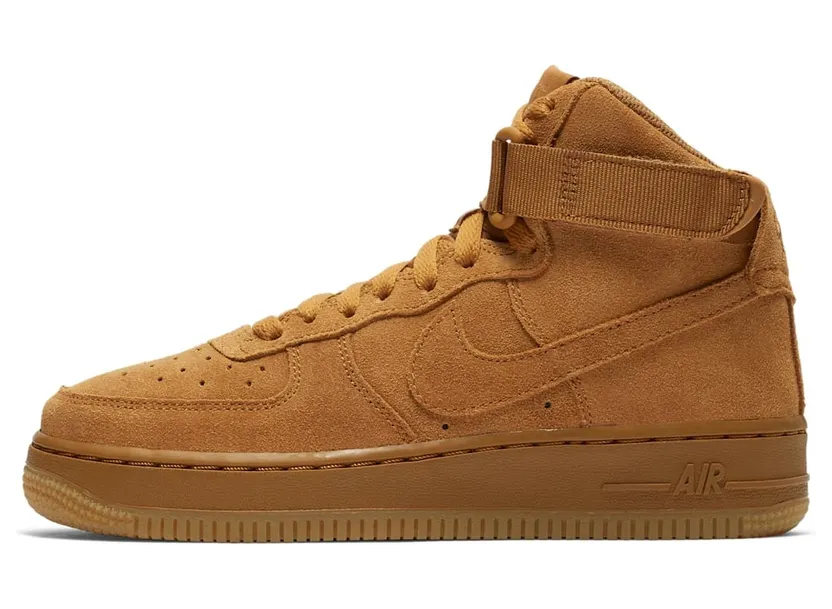 Nike Air Force 1 High Wheat Gum 2018 (GS)