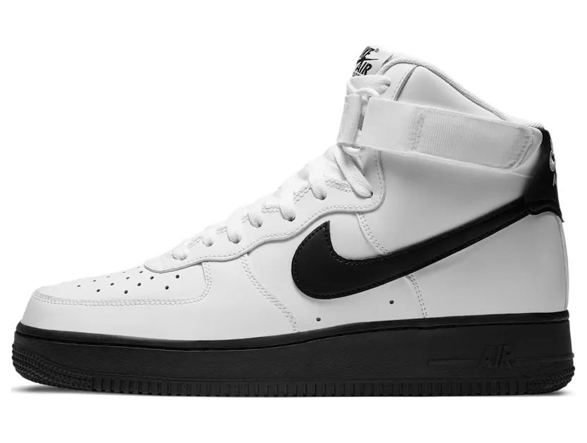 Nike Air Force 1 High White Black Midsole (CK7794-101)
