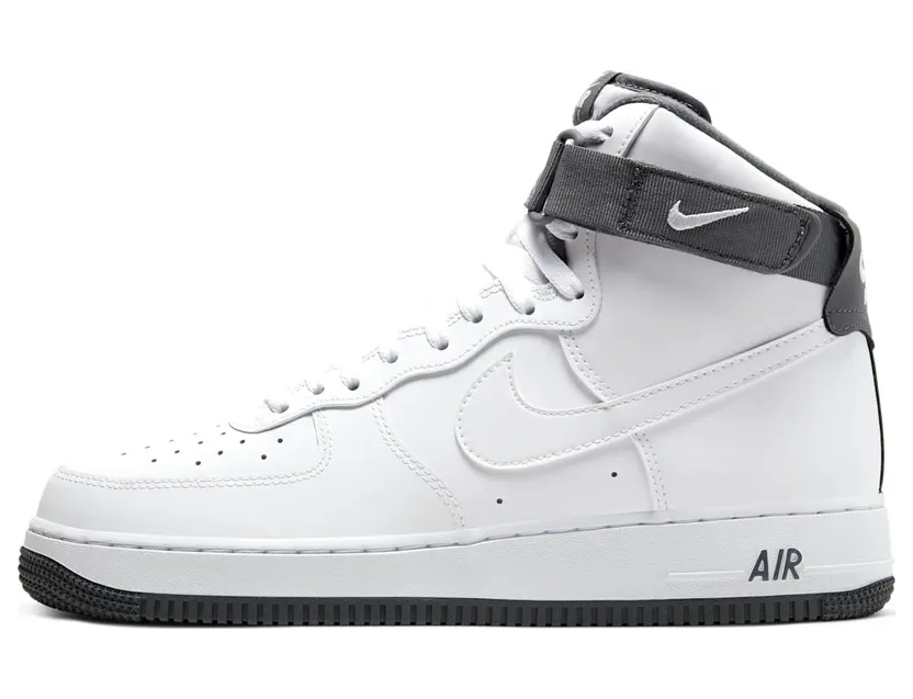 Nike Air Force 1 High White Dark Grey (CD0910-100)
