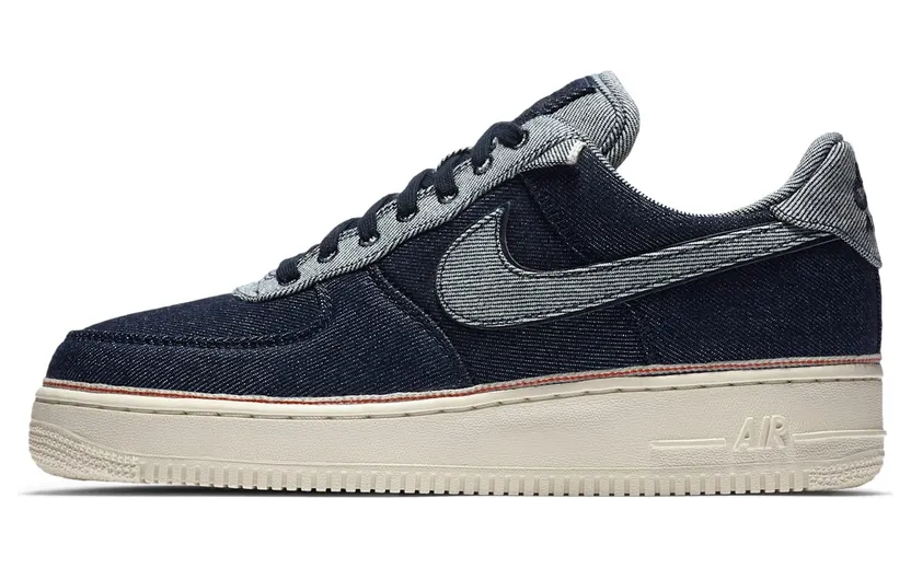 Nike Air Force 1 Low 3×1 Denim Raw Indigo (905345-402)