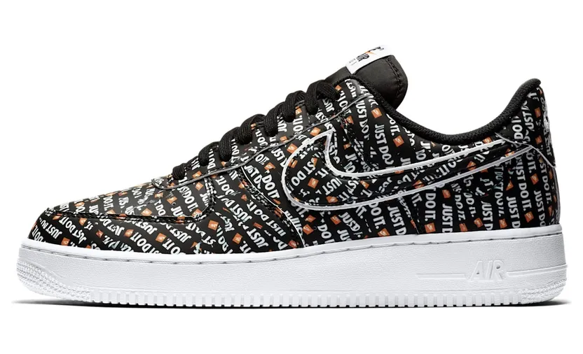 Nike Air Force 1 Low “Just Do It Pack” Black (AO6296-001)