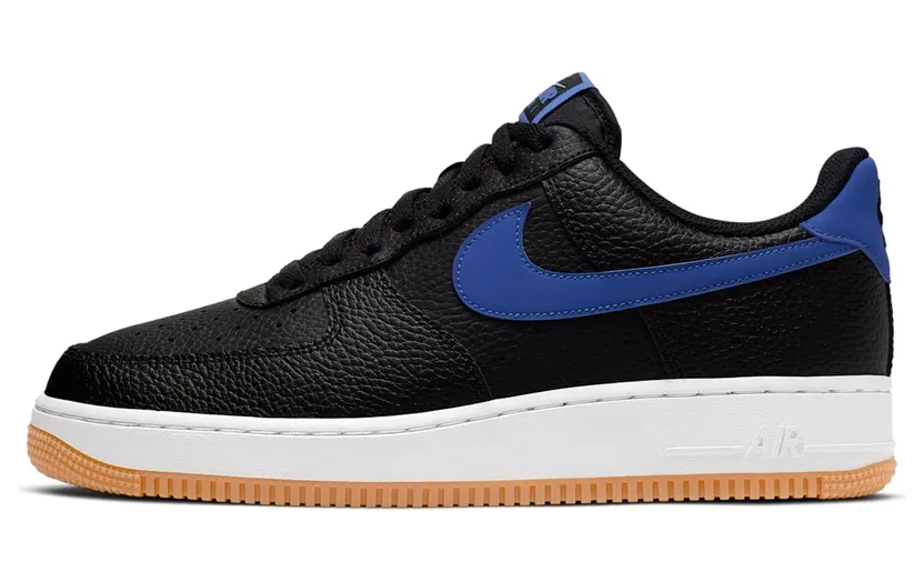 Nike Air Force 1 Low Black Royal Gum (CI0057-001)