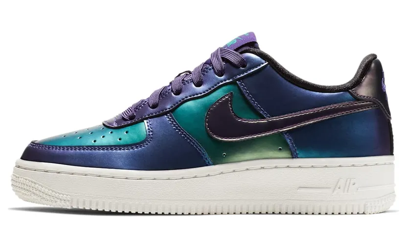 Nike Air Force 1 Low Court Purple Neptune Green (GS)