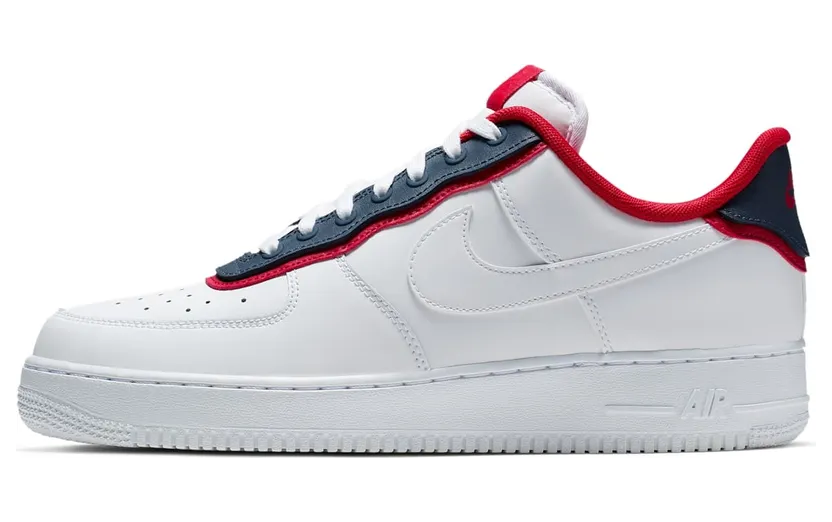 Nike Air Force 1 Low Double Layer White Obsidian Red (AO2439-100)