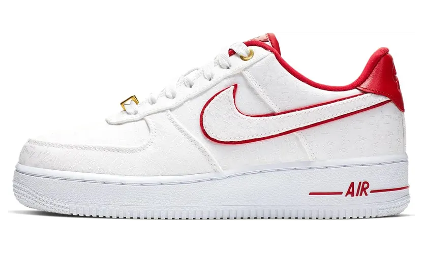 Nike Air Force 1 Low Lux White Red (W)