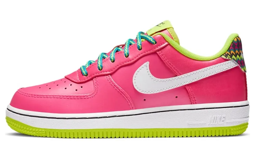 Nike Air Force 1 Low Pink Volt Aqua (PS)