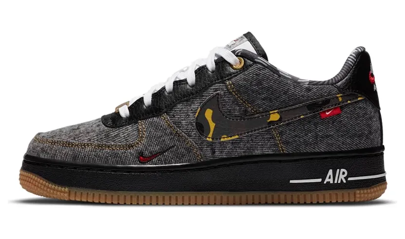 Nike Air Force 1 Low Remix Black (GS)