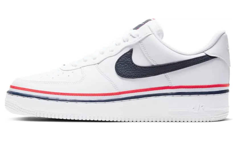 Nike Air Force 1 Low Ribbon White Blue (CJ1377-100)