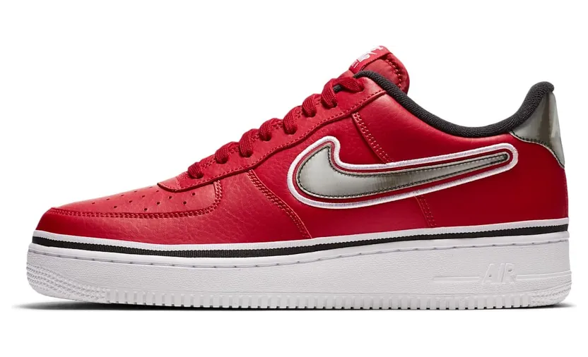 Nike Air Force 1 Low Sport NBA Varsity Red (AJ7748-600)