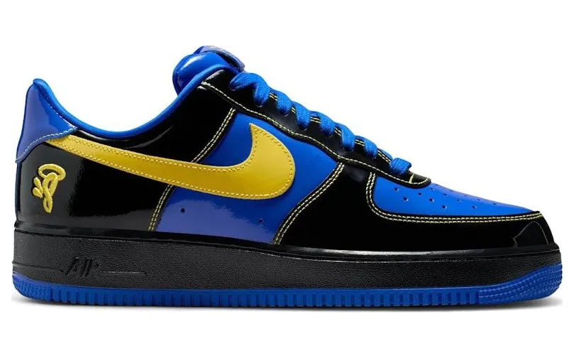 Nike Air Force 1 Low Syna Central Cee Black Optic Yellow (Friends & Family) (IQ1402-010)