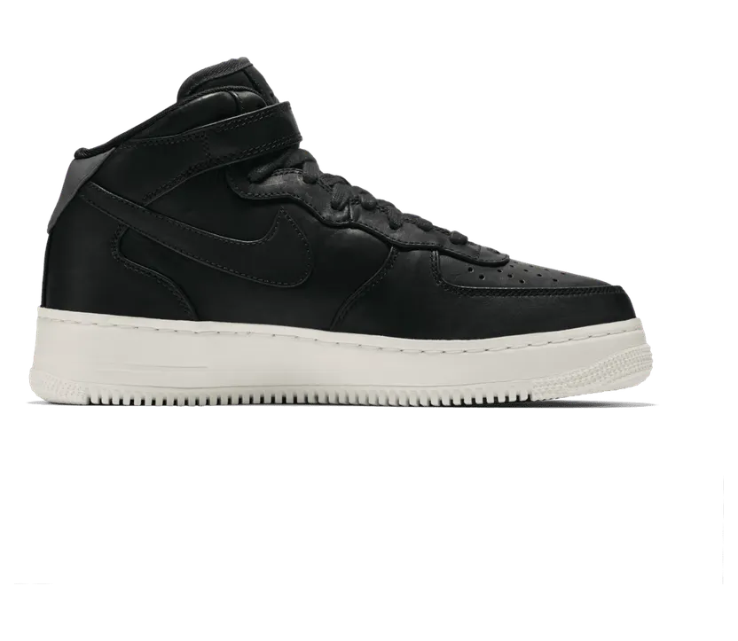 Nike Air Force 1 Mid Black Sail (NikeLab)