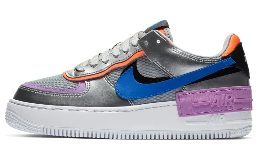 Nike Air Force 1 Shadow Metallic Silver (W)