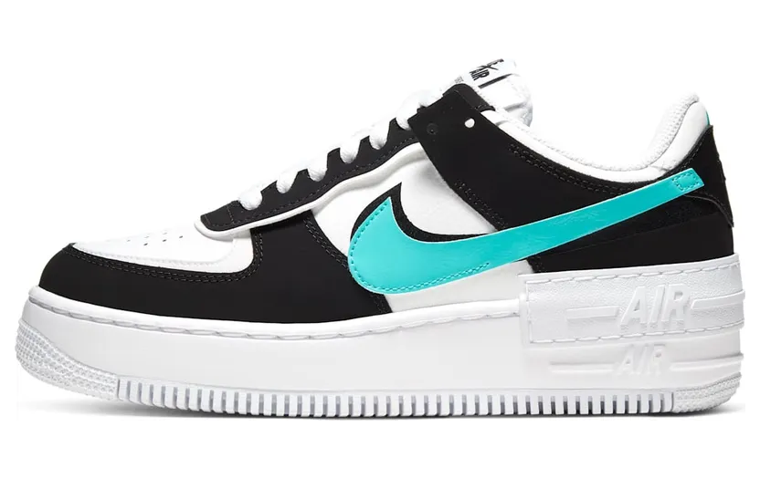 Nike Air Force 1 Shadow White Black Aurora (W)